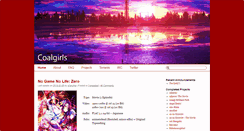 Desktop Screenshot of coalgirls.wakku.to