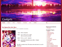 Tablet Screenshot of coalgirls.wakku.to